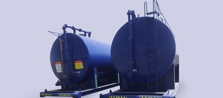 Storage Tanks - Skid Mounted (ACID, Slurry, Water 